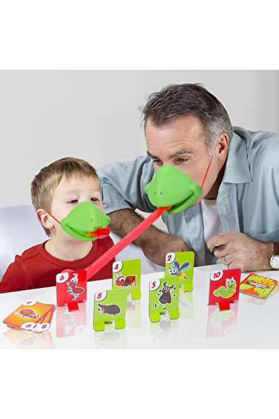 Choice 2pcs-A Tongue Game - Be Quick to Lick The Bugs, Chameleon Memory Game ...