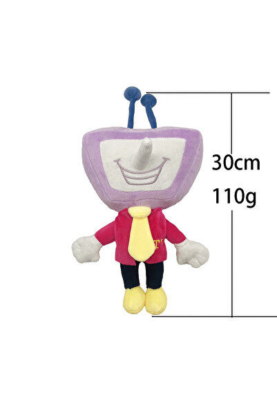 choice2 PURPLE Deltarune Tenna Plush Toy Cartoon Character TV Doll Kris Tenna...
