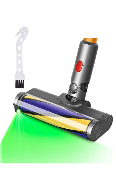 Choice فرشاة رأس الفرشاة LED الأرضية فقط لفرشاة المكنسة الكهربائية Dyson V7 V...