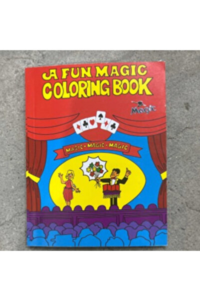 Choice AS PIC A Fun Magic Coloring Book - Large Size Magic Tricks Cards Best ...