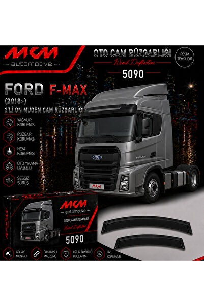 MKM Ford F-Max 2018 Üzeri Mugen Cam Rüzgarlığı