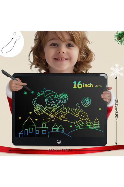Choice4 Landscape Black 16 Inch LCD Writing Tablet Large Electronic Color Dra...