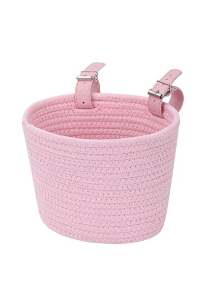 choice2 Pink Adjustable Bicycle Basket Removable Design Large Capacity Handle...