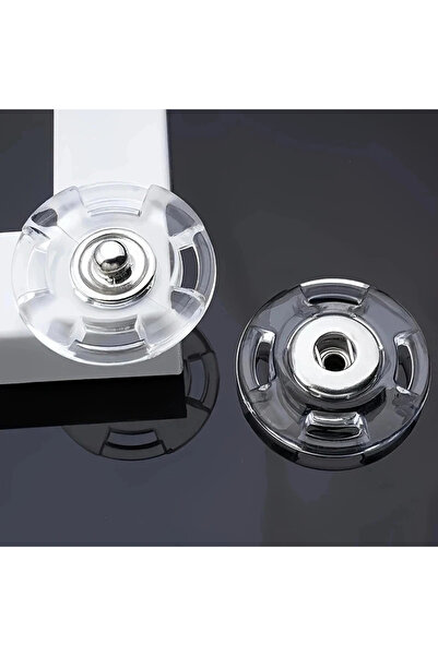 Choice1 21mm 10pair 10Pair Transparent Fastener Sewing Accessories Invisible ...