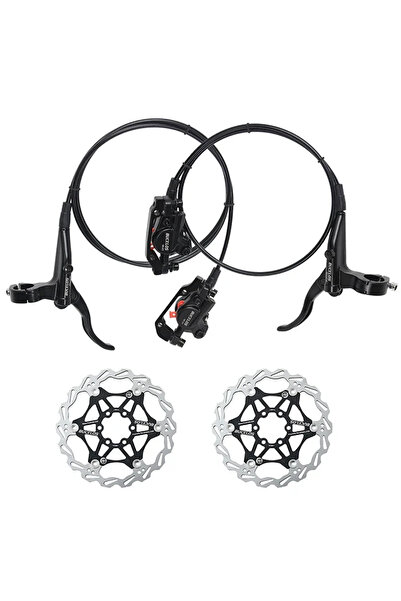 BUCKLOS Brake-160Float rotor Bicycle Hydraulic Brakes Set Oil Pressure 160mm ...