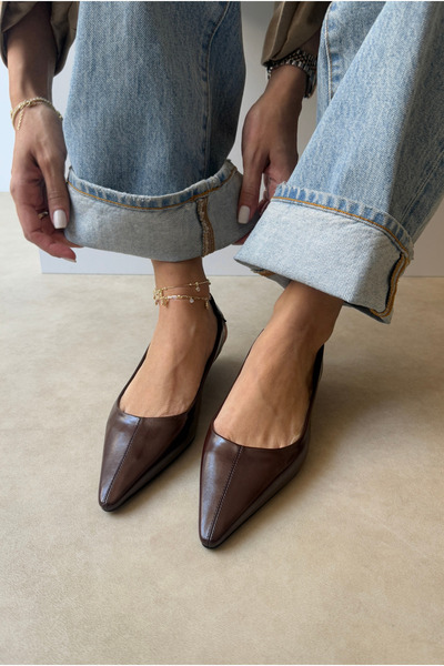 Mupa Shoes Γυναικείες γόβες ACI KAHVE