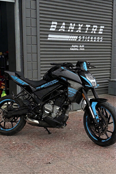Banxtre CFMOTO NK250 için 28 Parça Komple Sticker Seti (Sağ ve Sol)