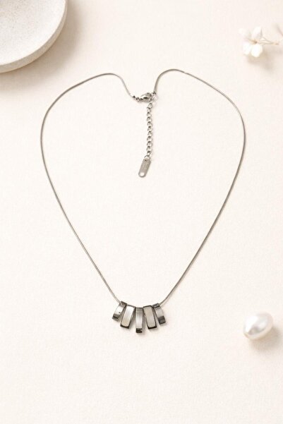 Archhazel Jewelery Elik Detailed Geometric Design Necklace