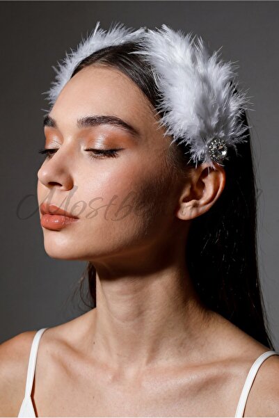 mostbeautifull 2’li Tüylü Saç Tokası – Bride After & Doğum Günü Partisi