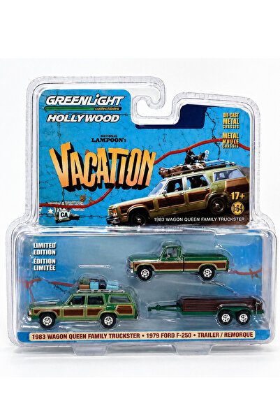 Greenlight Collectibles Hollywood 1:64 Vacation Green Machine Chase Diecast M...