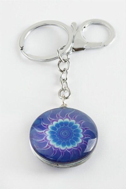 ZERO LAND Gldisptm Flower (14915) Glass Keychain-Mi
