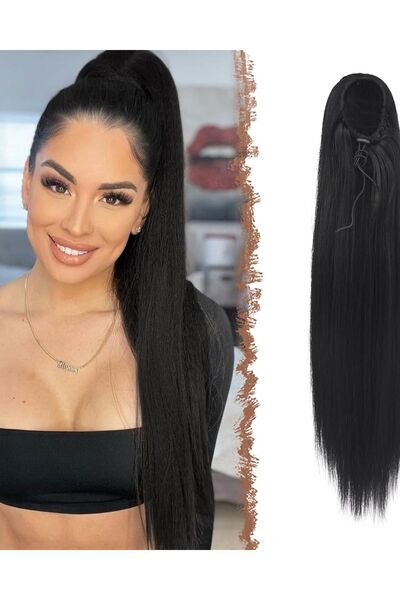 Dotail FESHFEN Επέκταση Μαλλιών, Ίσια, Κούμπωμα με κορδόνι, Μήκος 70 εκ., Συν...