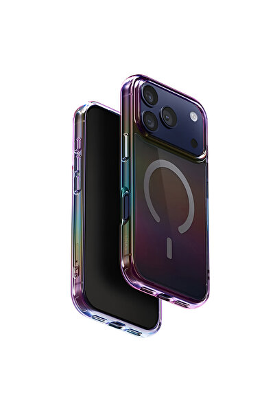 uniq Husa pentru iPhone 17 Pro, Iridescia MagClick™, protectie antisoc, Galaxy