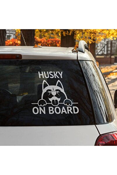OEM Stickere auto (15cm) - Husky