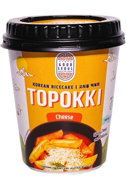 Good Seoul Korean Rice Cake Topokki Cheese Flavour - 113g
