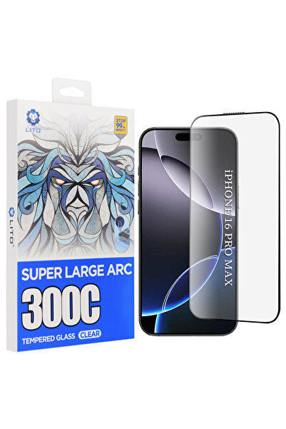 Lito Protective film for iPhone 16 Pro Max, Transparent; Shockproof, transparent