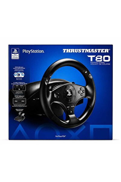 NO BRAND Thrustmaster T80 Racing Wheel – Realistic driving experience for rac...
