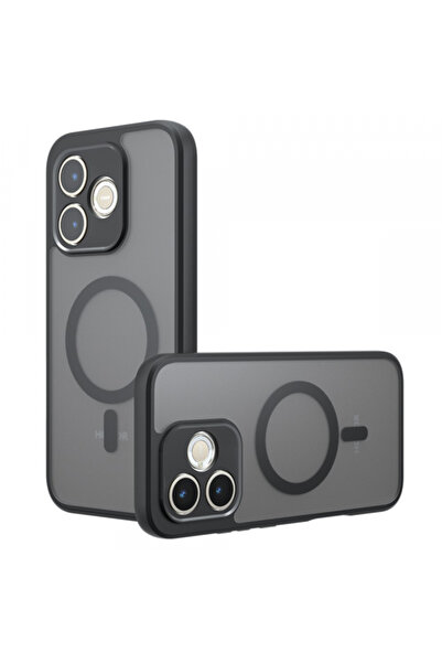 Stef's Cat Husa MagSafe pentru Honor 600 Lite, Stef's Cat, PureFrost, Neagra ...