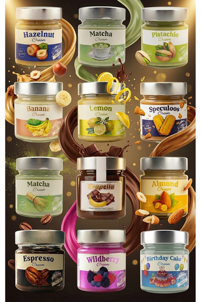 Frapella Avantajlı Kahvaltılık Krema Seti 12 Adet x 220 Gr.