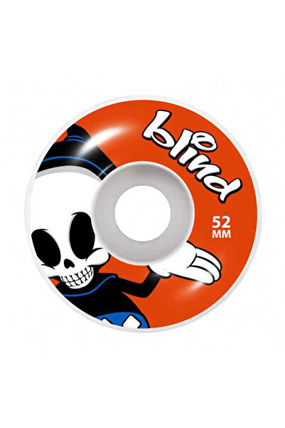 Blind Τροχός 52 χιλιοστών με σχέδιο Θεριστή - Κόκκινος