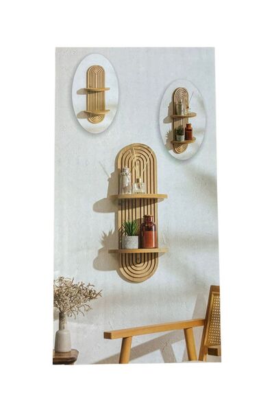 Eq deco Dekoratif Duvar Rafı
