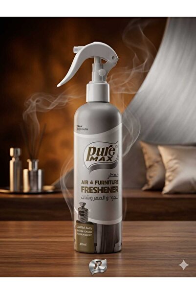 best of cosmetic-pure max Air & Furniture Freshener Platinum Scent - 400ml