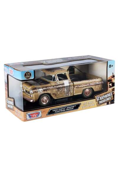 Motor Max Masinuta metalica, Motormax, Weathered Treasures, 1958 Chevy Apache...