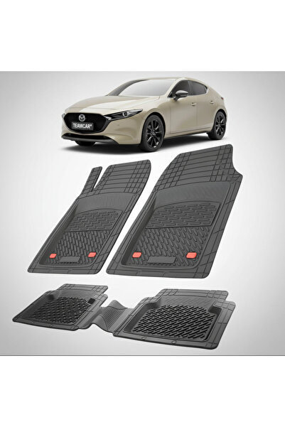 TEAMCAR Covorașe auto compatibile cu Mazda 3 BP Facelift Hatchback cu 5 uși, ...