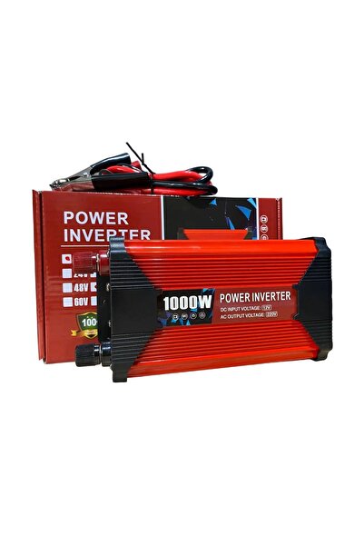 E-ANAMAG Μετατροπέας ισχύος αυτοκινήτου, 12V σε 220V~/50Hz, ισχύς 1000W