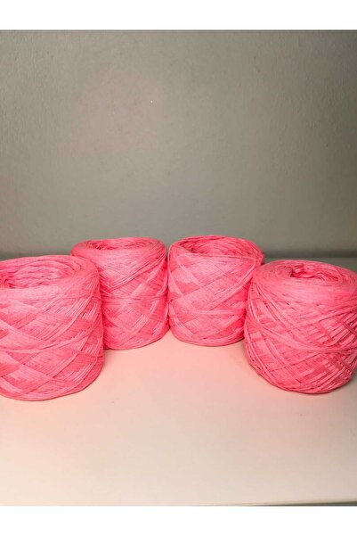 kartopya Neon Pembe Renkli Merserize Koton İp 400gr(4x100 Gr)