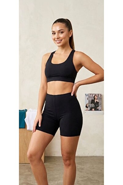 Alduja Women's Black Cotton Panties in a Package of 6 Pieces