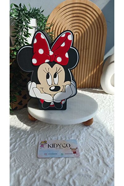 Kidyco.Store Minnie Mouse Tasarımlı Kumbara – Çocuklar İçin Eğlenceli ve Öğre...
