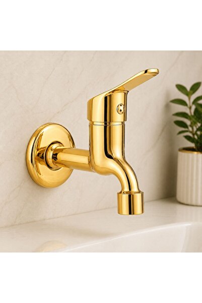 Viosa Gold Aç Kapa Uzun Mix Ara Lavabo Wc Musluk Ayna Dahil 3 Yıl Garantili
