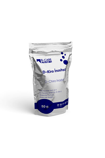 B-CARE NUTRITION D-Kiro Inositol (D-Chiro Inositol) Yüksek Saflıkta Inositol ...