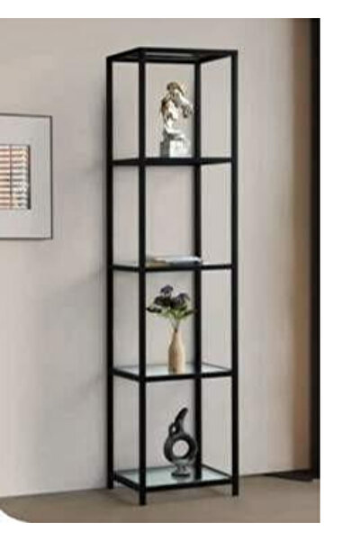 Savita Home Berlin Kitaplık Çok Amaçlı Raf Ünitesi 40x40x180 cm