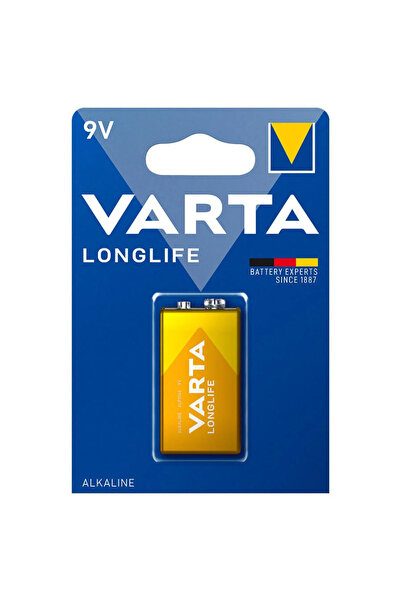 Varta 9V LONGLIFE ALKALINE PİL