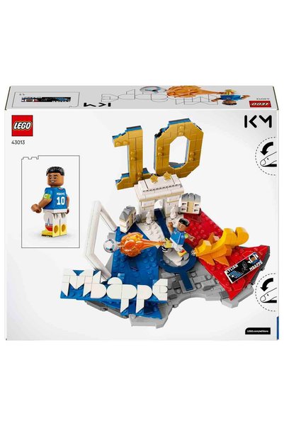 LEGO Editions Kylian Mbappé – Unutulmaz Futbol Anları 43013 - 10 Yaş ve Üzeri Çocuklar için Dekorati