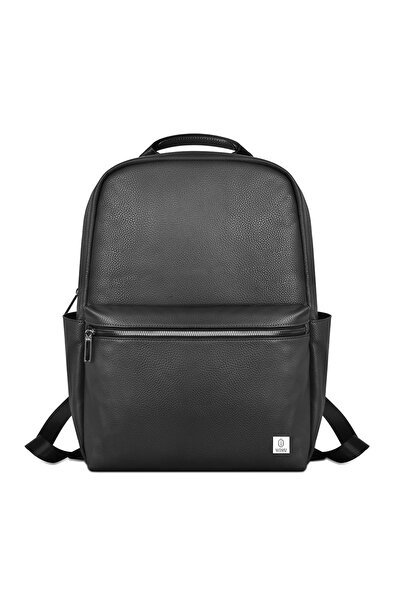 Global Dünya Gümrük Wiwu Osun Series Metal Logo Pu Leather Laptop Backpack Co...