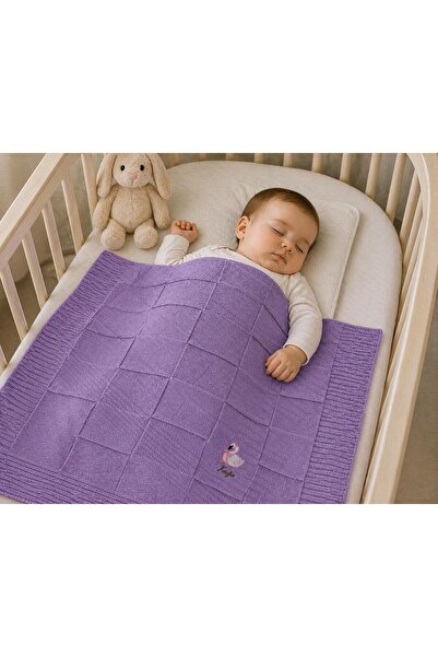 belpa Kuğu Concept Triko Bebek Battaniyesi %100 Pamuklu,Kız Bebek Erkek Bebek...