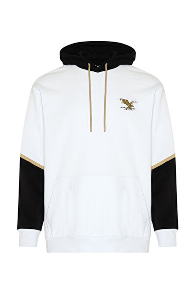 Kartal Yuvası BEŞİKTAŞ JK BLACK EAGLES SOCIETY KARTAL LOGO KAPÜŞONLU SWEATSHİRT