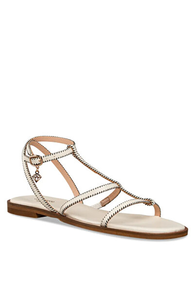 Envie Shoes Mairiboo by Γυναικεία Πέδιλα M03-19883-167 Creme FIL D’ÉTÉ