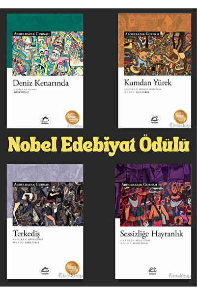 İletişim Yayınları NOBEL EDEBİYAT ÖDÜLLÜ KUMDAN YÜREK-DENİZ KENARINDA-TERKEDİ...