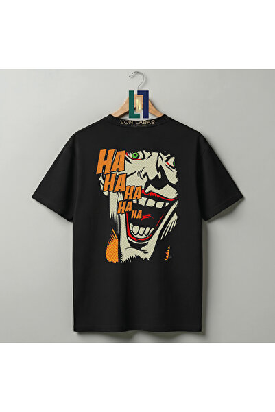 Grafftee Clothing Μπλουζάκι Unisex Premium με στάμπα Joker ειδικής σχεδίασης