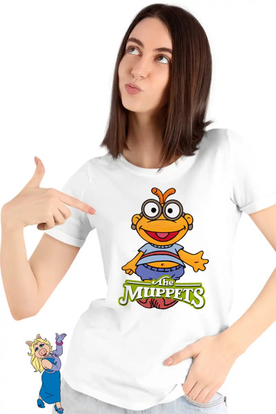OEM Tricou Femei The Muppets Scooter Cartoon