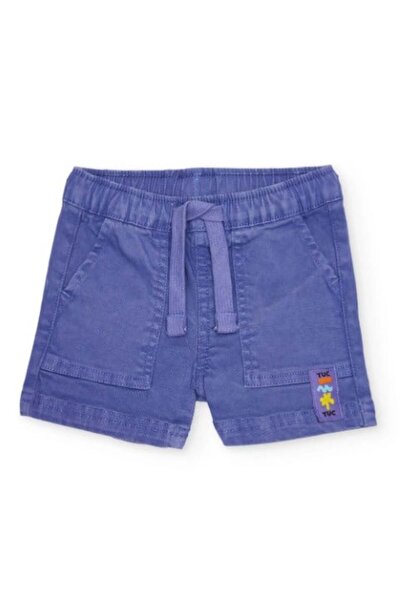 Tuc Tuc Boys' Elastic Waist Bermuda Shorts 2-8 Years Dark Blue