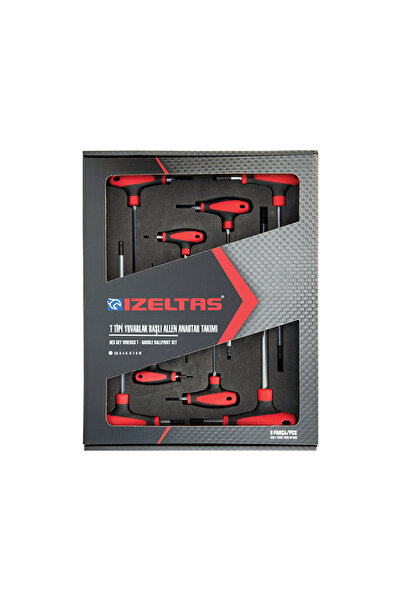 İzeltaş T Type Round Head Allen Set of 8