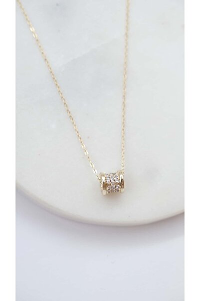 Jerie Lavin Zircon Stone Necklace