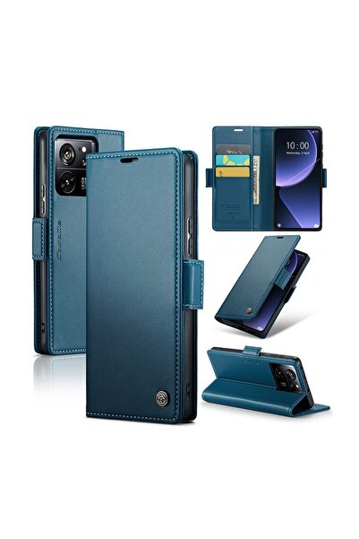 Caseme 023 Luminus Θήκη Πορτοφόλι Blue (Xiaomi 13T / 13T Pro)