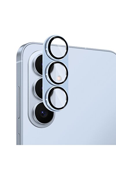 ENKAY Samsung Galaxy S26 5G Προστασία Κάμερας με Κράμα Αλουμίνιου Light Blue