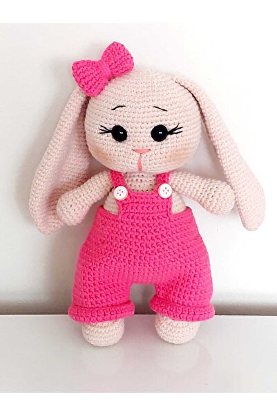 evim oyuncak dünyası Kokoş Uzun Kulak Tavşan Amigurumi Organik